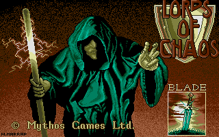 Lords Of Chaos Loading Screen 1 (both Commodore Amiga and Atari ST)
