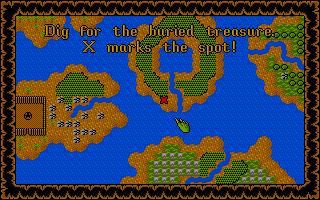 Level 4 Islands Of Iris Map Screen - Atari Version (Perfect)